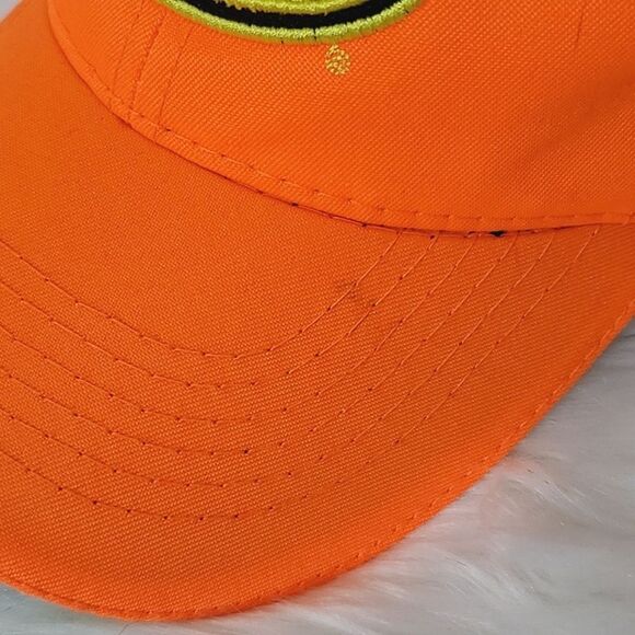 Mossy Oak Safety Orange High Visibility Hunting Construction Velcro Back - Picture 3 of 10